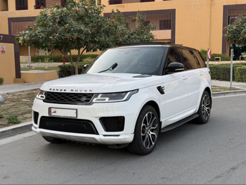 Land Rover  Range Rover  Sport Super charged  2019  Automatic  105,000 Km  8 Cylinder  Four Wheel Drive (4WD)  SUV  White
