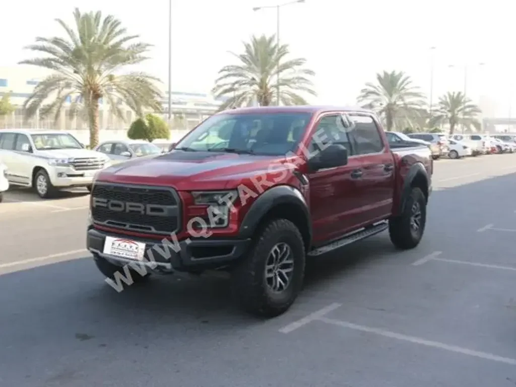  Ford  Raptor  2017  Automatic  67,000 Km  6 Cylinder  Four Wheel Drive (4WD)  Pick Up  Red  With Warranty