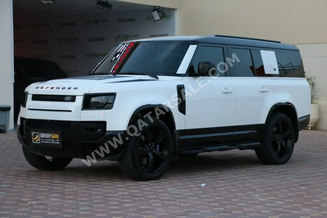Land Rover  Defender  130  2023  Automatic  47,000 Km  6 Cylinder  Four Wheel Drive (4WD)  SUV  White  With Warranty