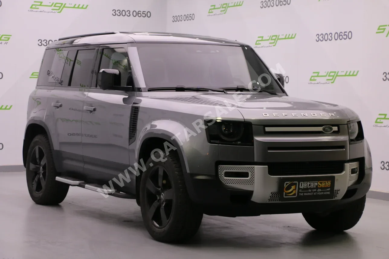 Land Rover  Defender  110 HSE  2023  Automatic  32,000 Km  4 Cylinder  Four Wheel Drive (4WD)  SUV  Gray  With Warranty