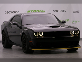 Dodge  Challenger  R/T Scat Pack  2022  Automatic  50,000 Km  8 Cylinder  Rear Wheel Drive (RWD)  Coupe / Sport  Black  With Warranty