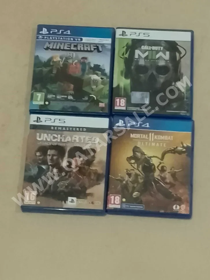 - PlayStation 4  Video Games CDs