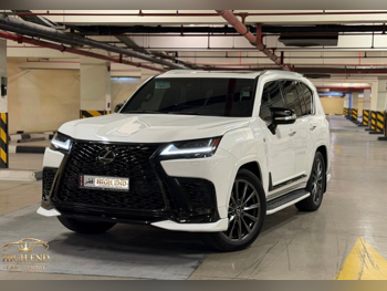 Lexus  LX 600 F-Sport  6 Cylinder  SUV 4x4  White  2023