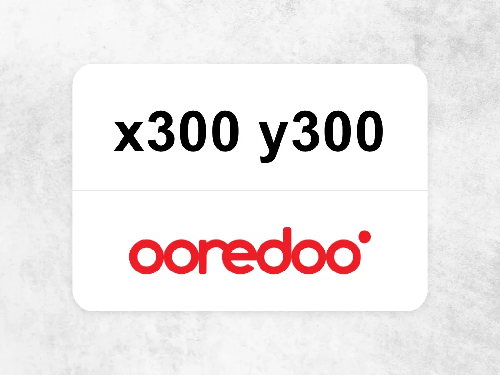 Ooredoo Mobile Phone  x300 y300