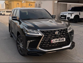 لكزس  ال اكس  570 اس  2021  اوتوماتيك  115,000 كم  8 سلندر  دفع رباعي  اس يو في  أسود
