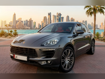 Porsche  Macan  S  2015  Automatic  128,000 Km  6 Cylinder  Four Wheel Drive (4WD)  SUV  Gray  With Warranty