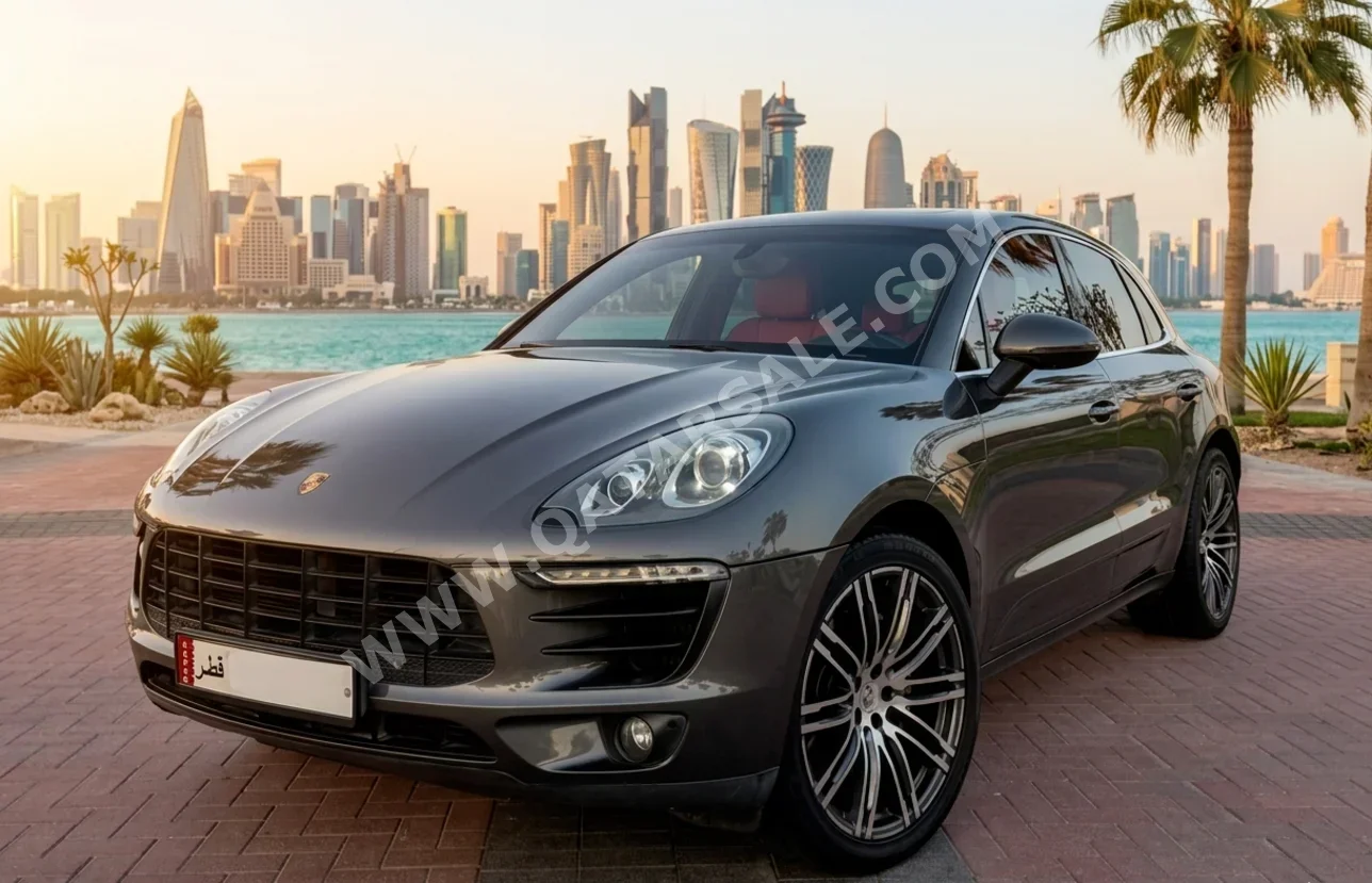 Porsche  Macan  S  2015  Automatic  128,000 Km  6 Cylinder  Four Wheel Drive (4WD)  SUV  Gray  With Warranty
