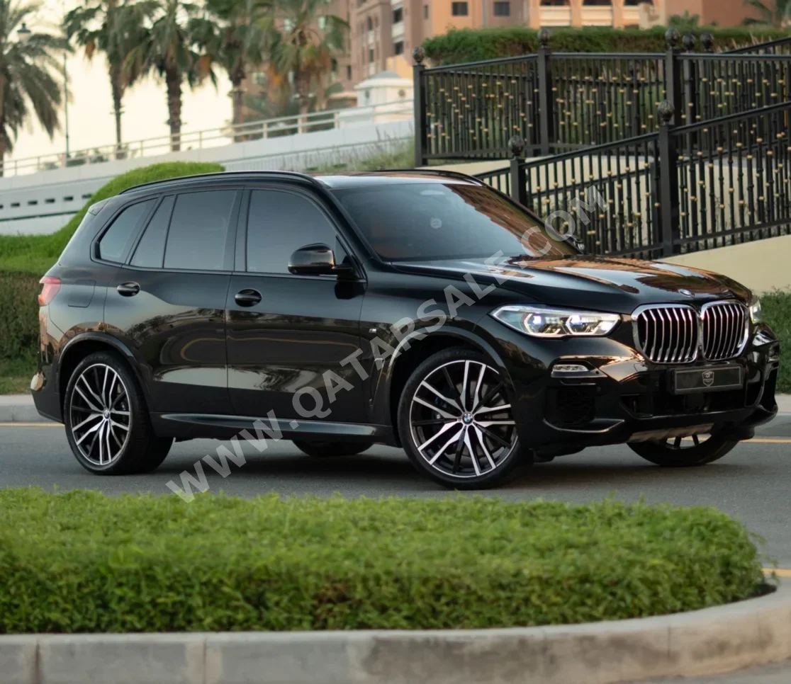 BMW  X-Series  X5 50i  2019  Automatic  78,000 Km  8 Cylinder  All Wheel Drive (AWD)  SUV  Black  With Warranty