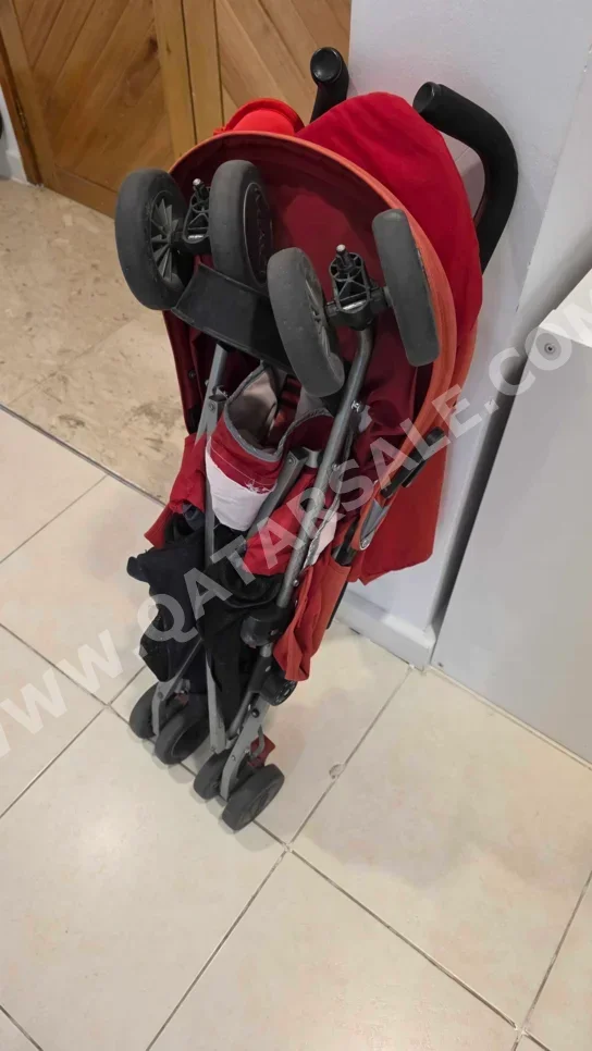 Kids Strollers Maclaren  Single Stroller  Red  3-6 Years  Mclaren  15 Kg