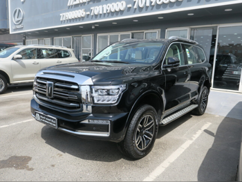 جي دبليو ام  تانك  500  2026  اوتوماتيك  0 كم  6 سلندر  دفع رباعي  اس يو في  أسود  تحت الضمان