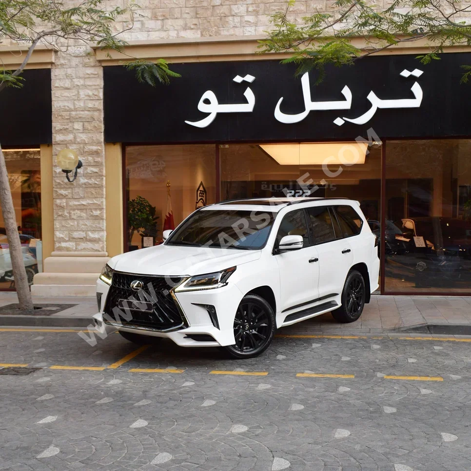 Lexus  LX  570 S Black Edition  2019  Automatic  180,150 Km  8 Cylinder  Four Wheel Drive (4WD)  SUV  White
