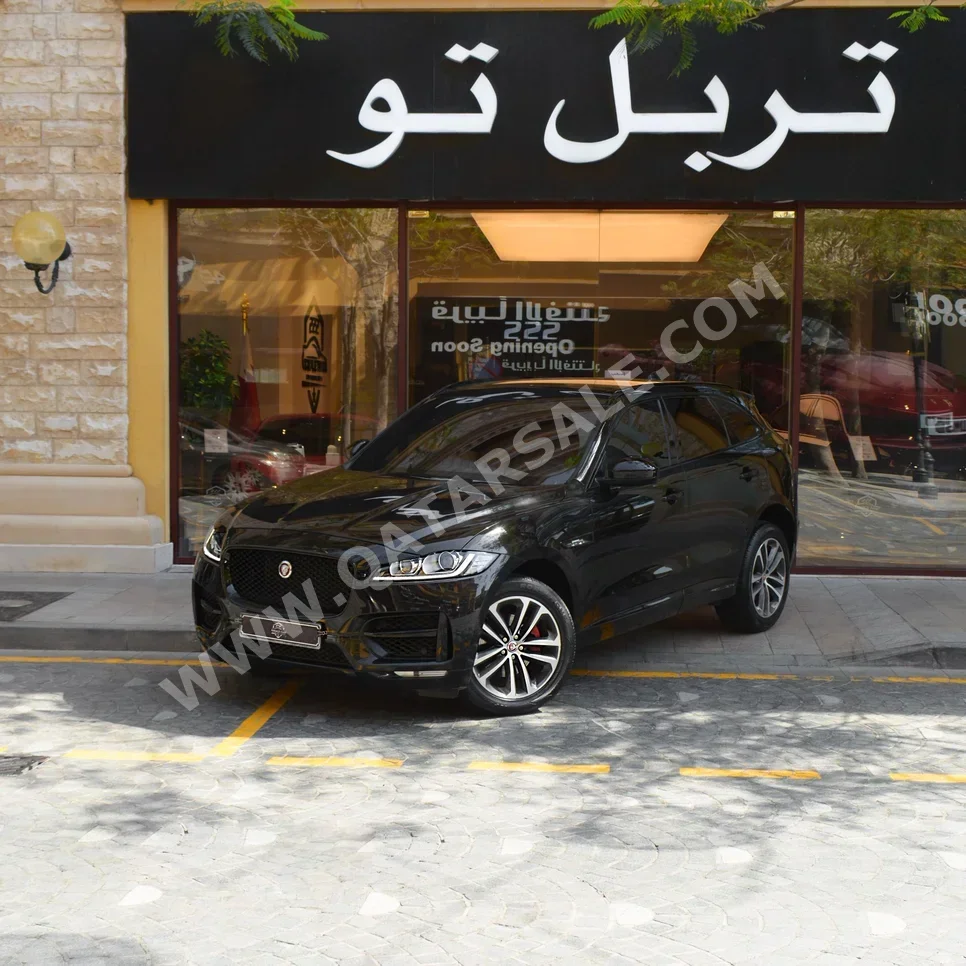 Jaguar  F-Pace  2020  Automatic  110,300 Km  4 Cylinder  Four Wheel Drive (4WD)  SUV  Black