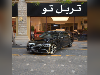 Mercedes-Benz  S-Class  450  2024  Automatic  600 Km  6 Cylinder  Rear Wheel Drive (RWD)  Sedan  Black  With Warranty