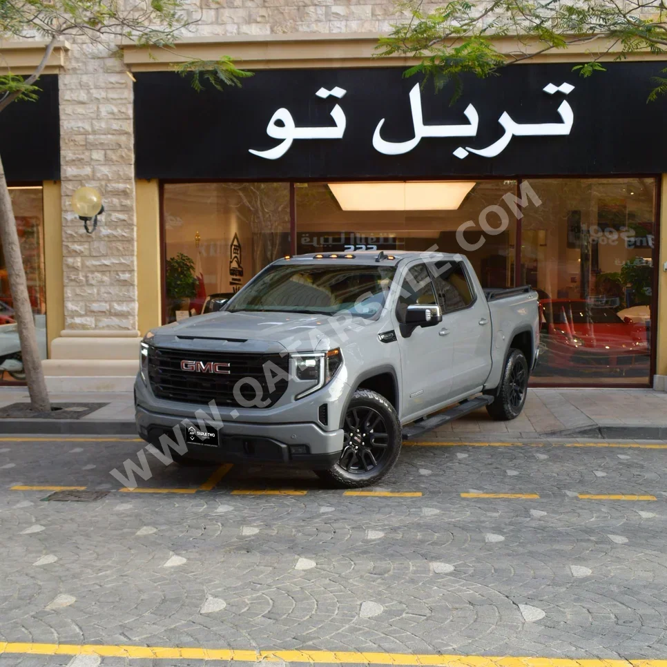 GMC  Sierra  Elevation  2024  Automatic  10,670 Km  8 Cylinder  Four Wheel Drive (4WD)  Pick Up  Gray