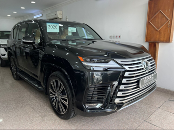 Lexus  LX  600 Luxury  2026  Automatic  0 Km  6 Cylinder  Four Wheel Drive (4WD)  SUV  Black  With Warranty
