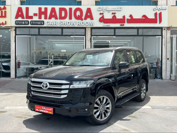 تويوتا  لاند كروزر  جي اكس ار  2026  اوتوماتيك  0 كم  6 سلندر  دفع رباعي  اس يو في  أسود  تحت الضمان