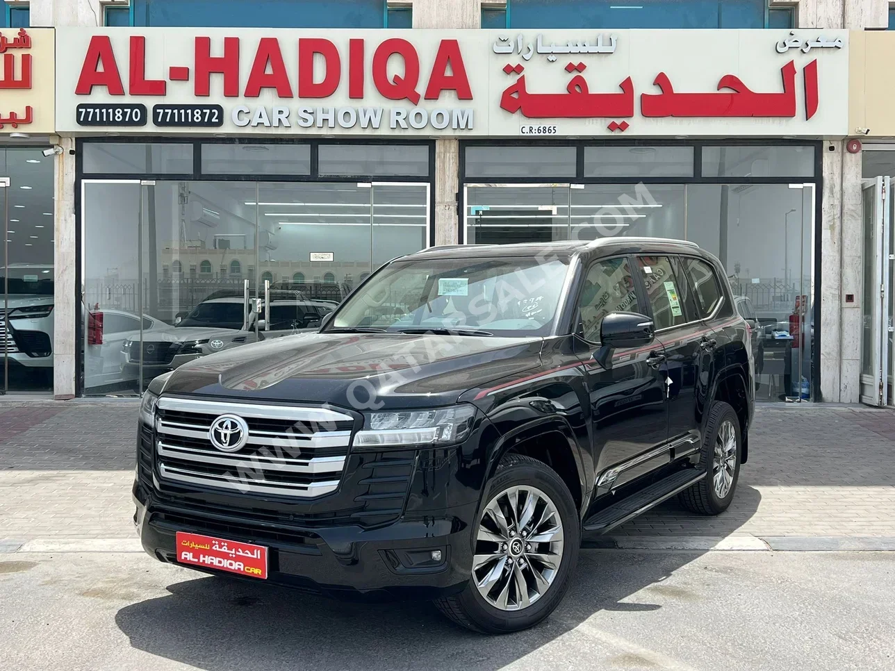 تويوتا  لاند كروزر  جي اكس ار  2026  اوتوماتيك  0 كم  6 سلندر  دفع رباعي  اس يو في  أسود  تحت الضمان