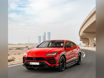 Lamborghini  Urus  2020  Automatic  105,000 Km  8 Cylinder  Four Wheel Drive (4WD)  SUV  Red  With Warranty