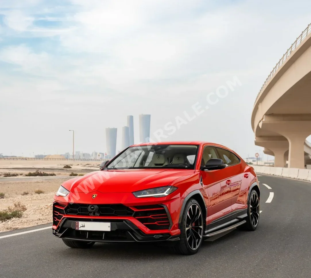 Lamborghini  Urus  2020  Automatic  105,000 Km  8 Cylinder  Four Wheel Drive (4WD)  SUV  Red  With Warranty