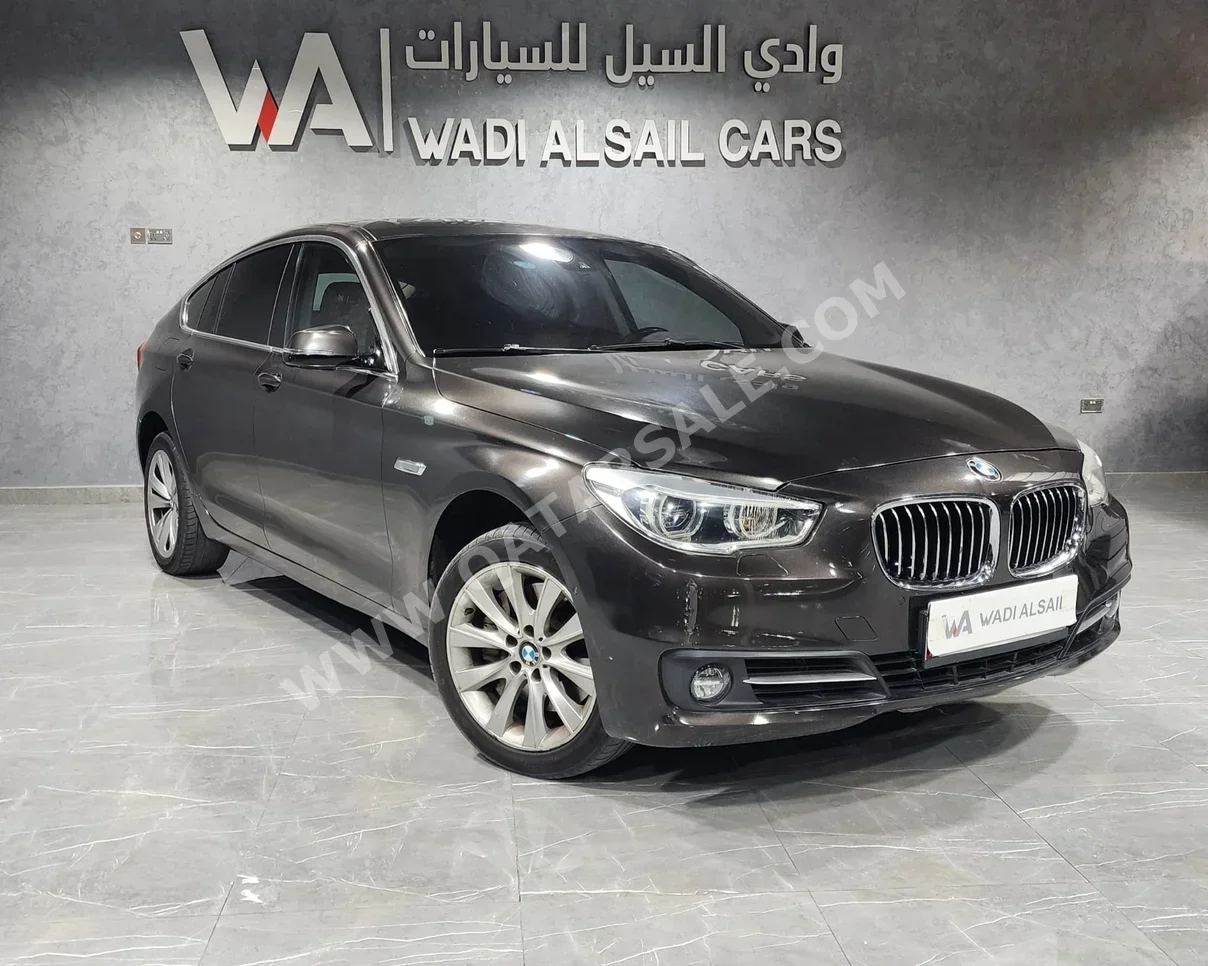 بي ام دبليو  الفئة - الخامسة  535i GT  2014  اوتوماتيك  136,000 كم  6 سلندر  دفع كلي مستمر  سيدان  رمادي