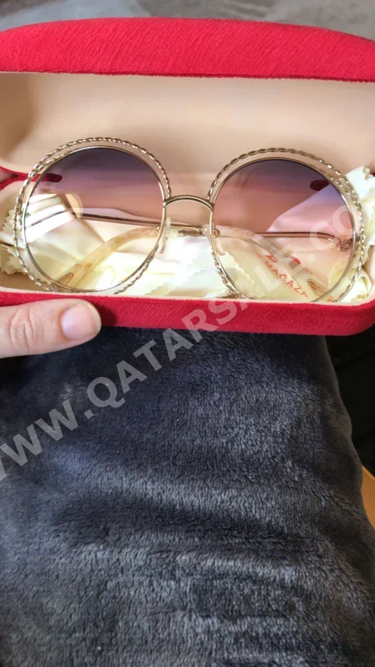 نظارة شمسية  زهري  بيضوي  تركيا  نسائي