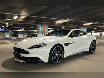 Aston Martin  Vanquish  2014  Automatic  56,000 Km  12 Cylinder  Rear Wheel Drive (RWD)  Coupe / Sport  White