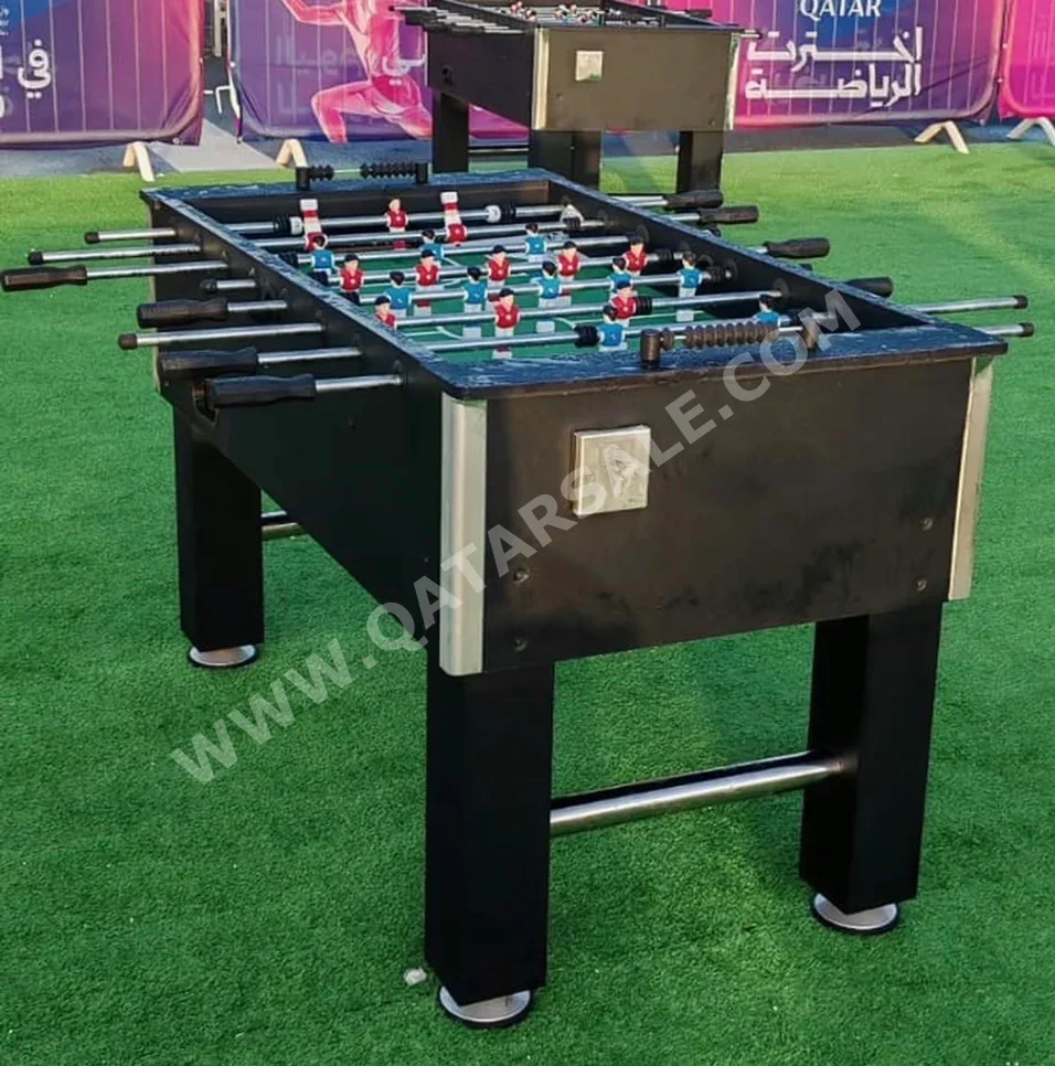 Black  Foosball Table