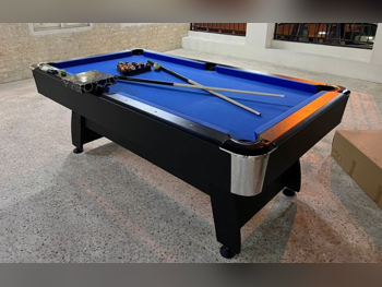 Blue  Billiard Table