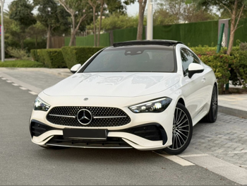 Mercedes-Benz  CLE  200 AMG  2024  Automatic  9,800 Km  4 Cylinder  Rear Wheel Drive (RWD)  Coupe / Sport  White  With Warranty