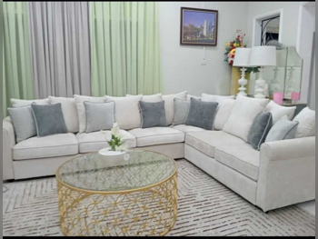 Sofas, Couches & Chairs IKEA  L shape  - Cotton / Cotton Blend  - Beige