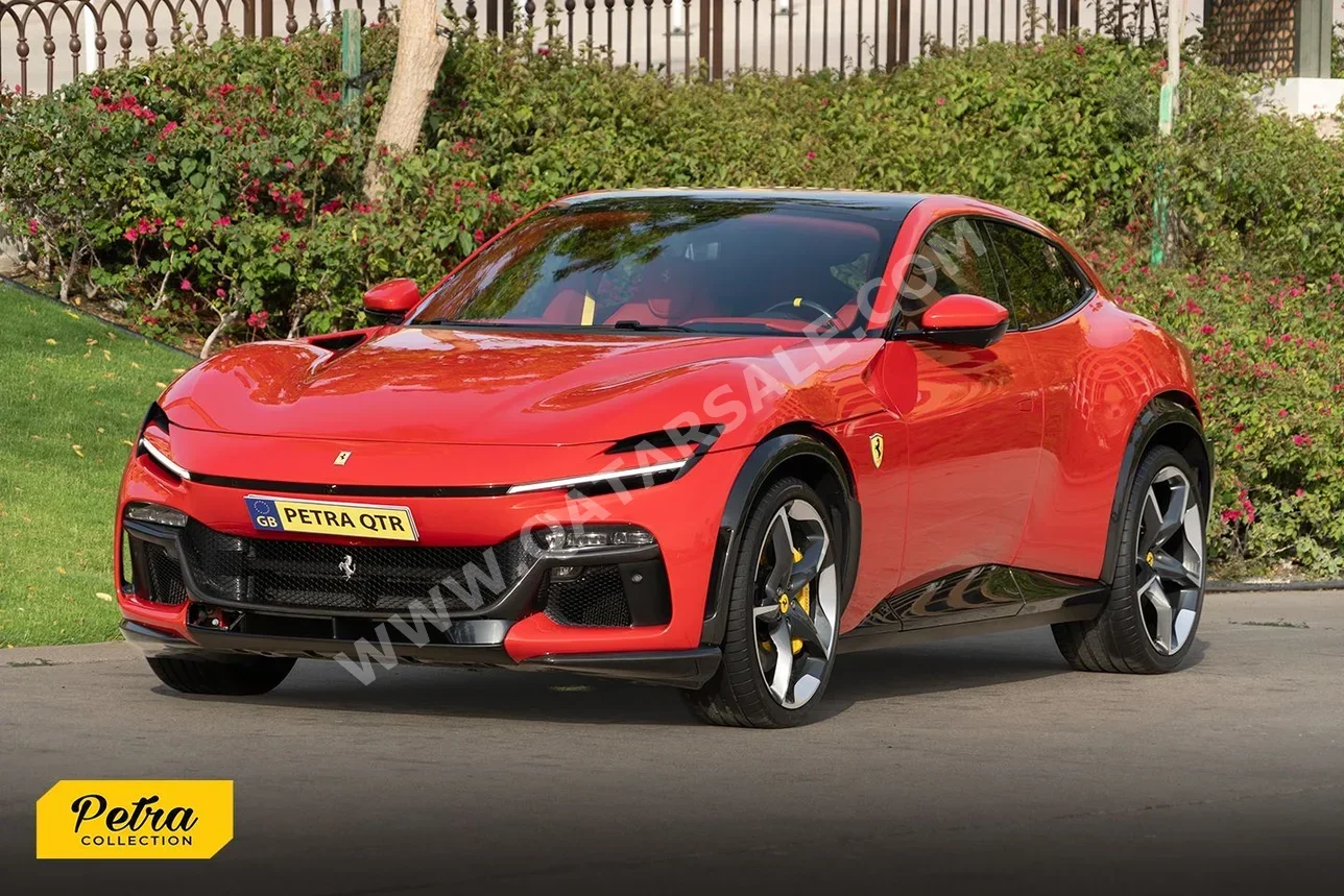 Ferrari  Purosangue  12 Cylinder  SUV ( AWD )  Red  2025