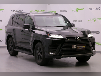 Lexus  LX  600 Overtrail  2025  Automatic  14,000 Km  6 Cylinder  Four Wheel Drive (4WD)  SUV  Black  With Warranty