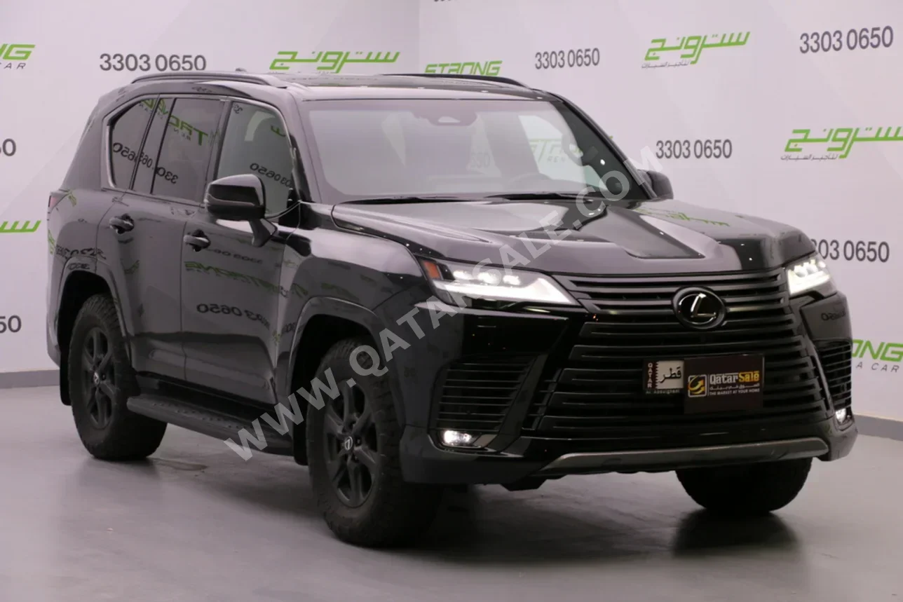 Lexus  LX  600 Overtrail  2025  Automatic  14,000 Km  6 Cylinder  Four Wheel Drive (4WD)  SUV  Black  With Warranty
