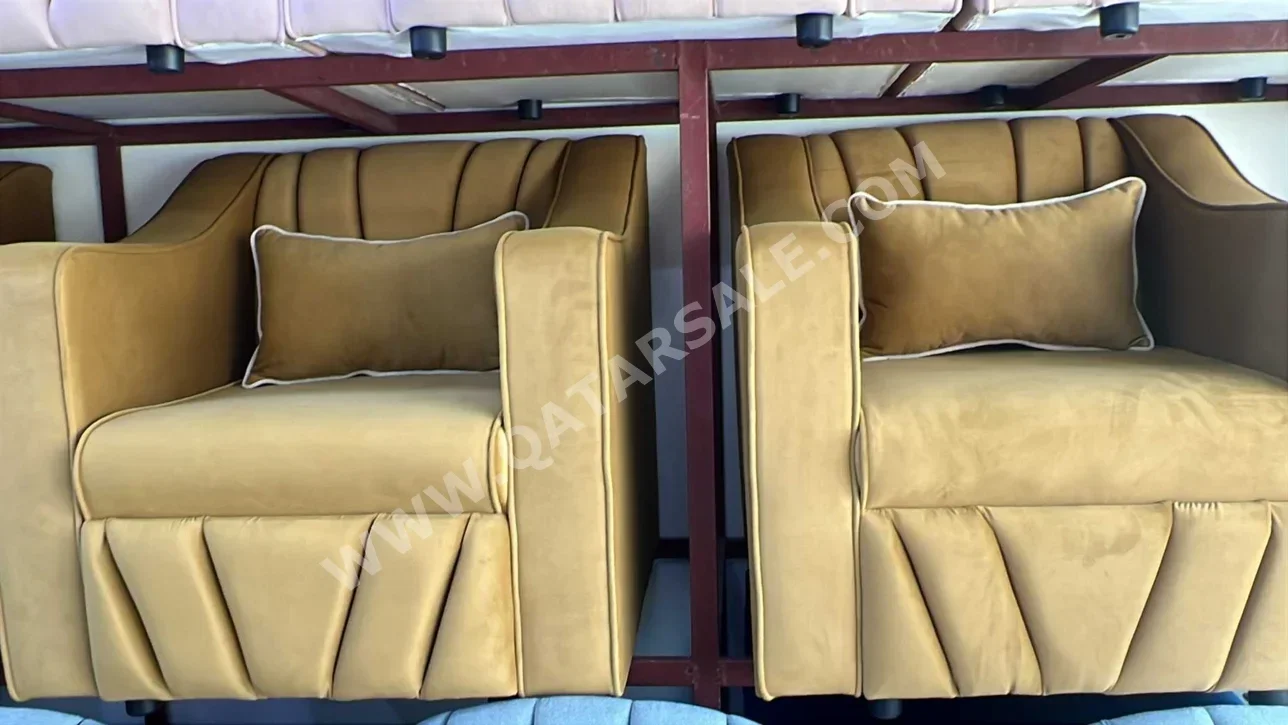 Sofas, Couches & Chairs Lifestyle  Sofa Set  - Fabric  - Yellow