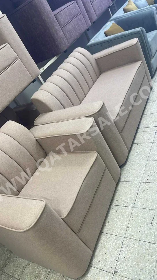 Sofas, Couches & Chairs Lifestyle  Sofa Set  - Fabric  - Beige