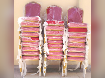 Chairs, Stools & Benches - Red  - Single Piece