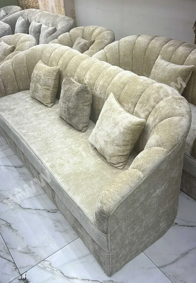 Sofas, Couches & Chairs Lifestyle  Sofa Set  - Fabric  - Beige