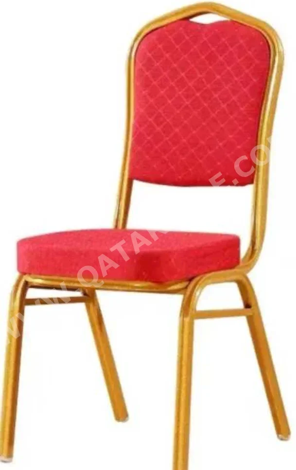 الكراسي والمقاعد - أحمر  - قطعة مفردة