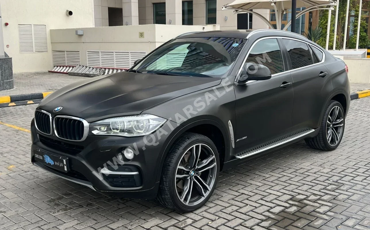 BMW  X-Series  X6  2016  Automatic  33,000 Km  6 Cylinder  Four Wheel Drive (4WD)  SUV  Black