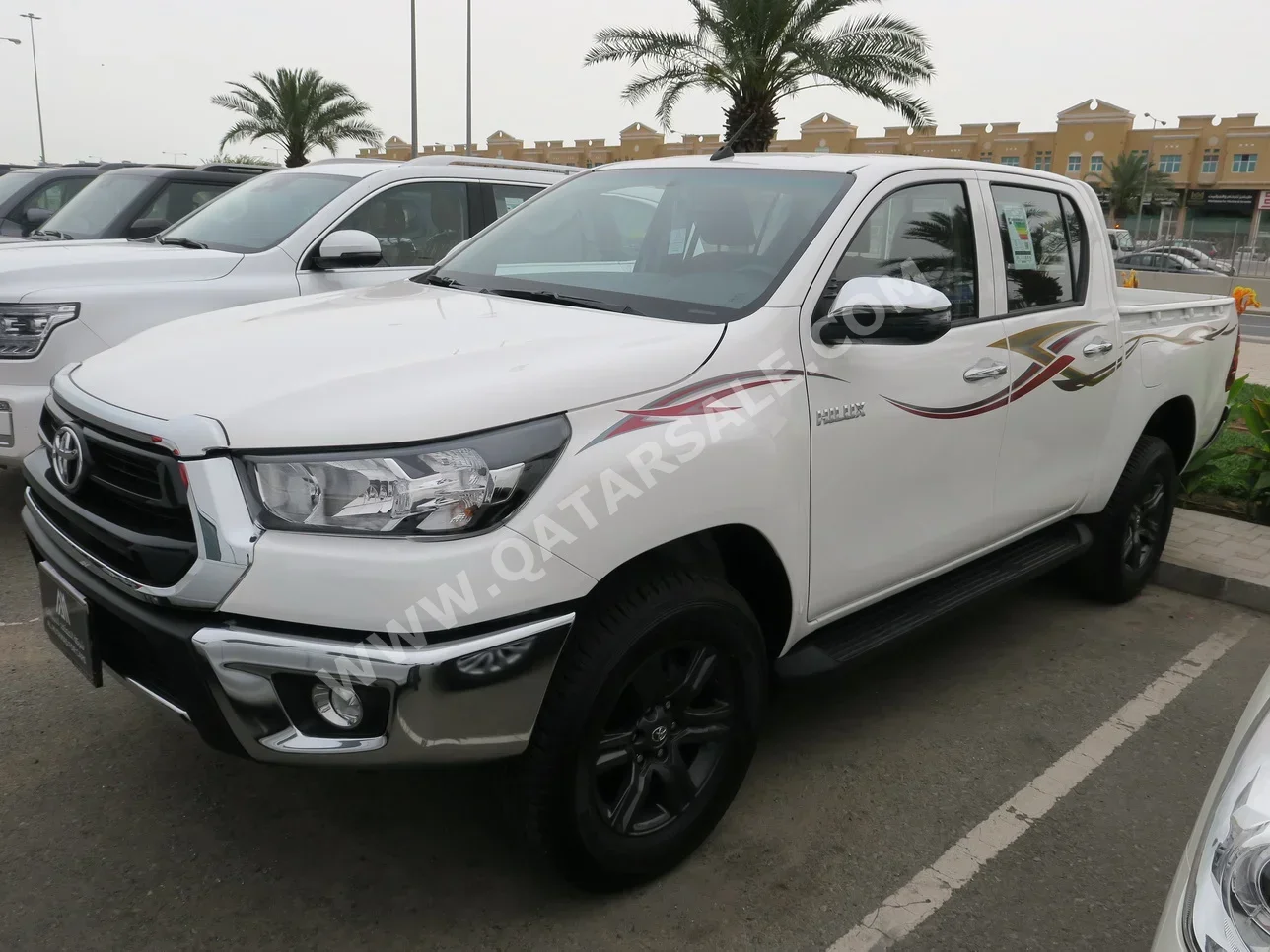 تويوتا  هاي لوكس  2026  اوتوماتيك  0 كم  4 سلندر  دفع رباعي  بيكب  أبيض  تحت الضمان