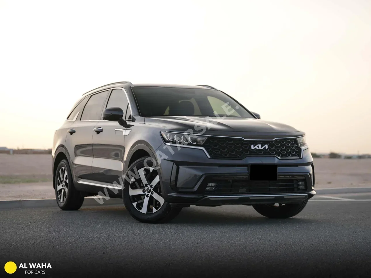 كيا  سورينتو  2023  اوتوماتيك  51,000 كم  6 سلندر  دفع رباعي  اس يو في  رمادي  تحت الضمان