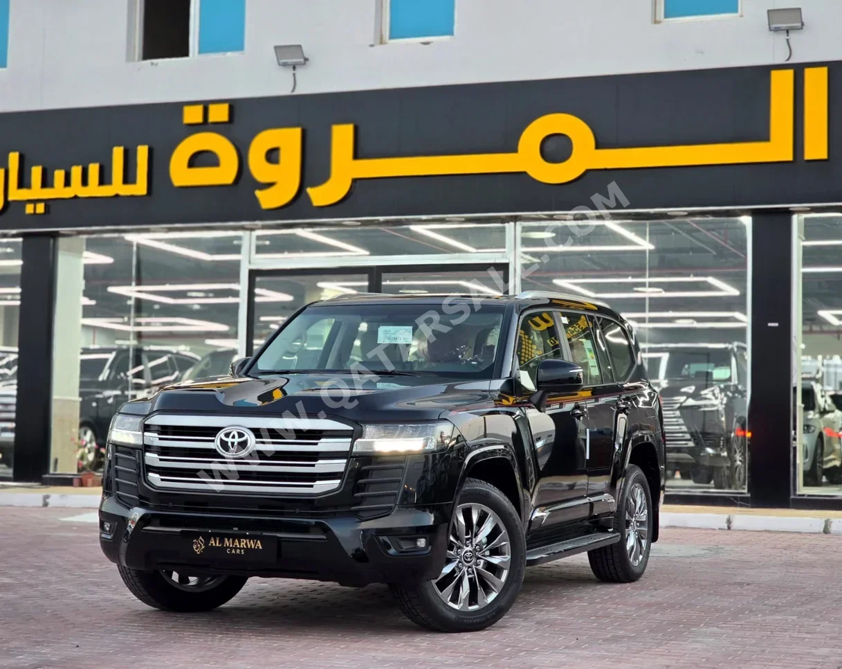 تويوتا  لاند كروزر  جي اكس ار  2026  اوتوماتيك  0 كم  6 سلندر  دفع رباعي  اس يو في  أسود  تحت الضمان