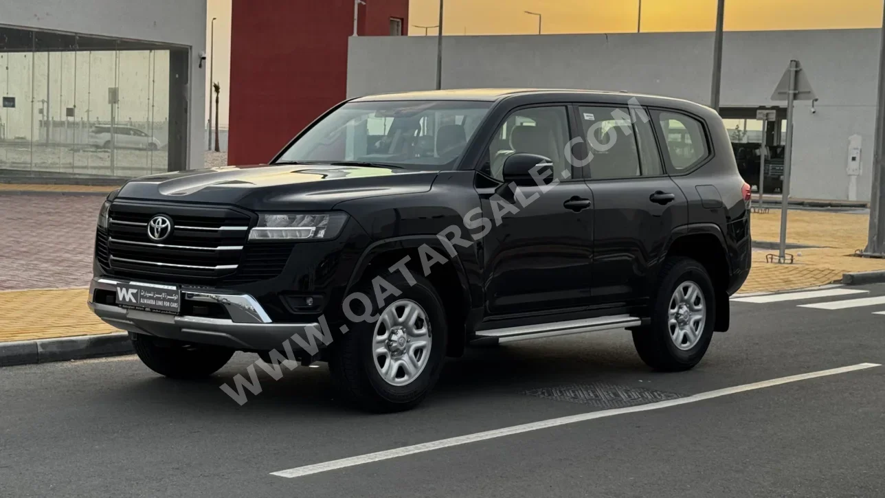 Toyota  Land Cruiser  G  2025  Automatic  18,000 Km  6 Cylinder  Four Wheel Drive (4WD)  SUV  Black  With Warranty
