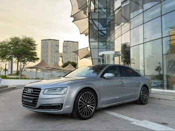 Audi  A8  L  2016  Automatic  102,000 Km  8 Cylinder  All Wheel Drive (AWD)  Sedan  Silver
