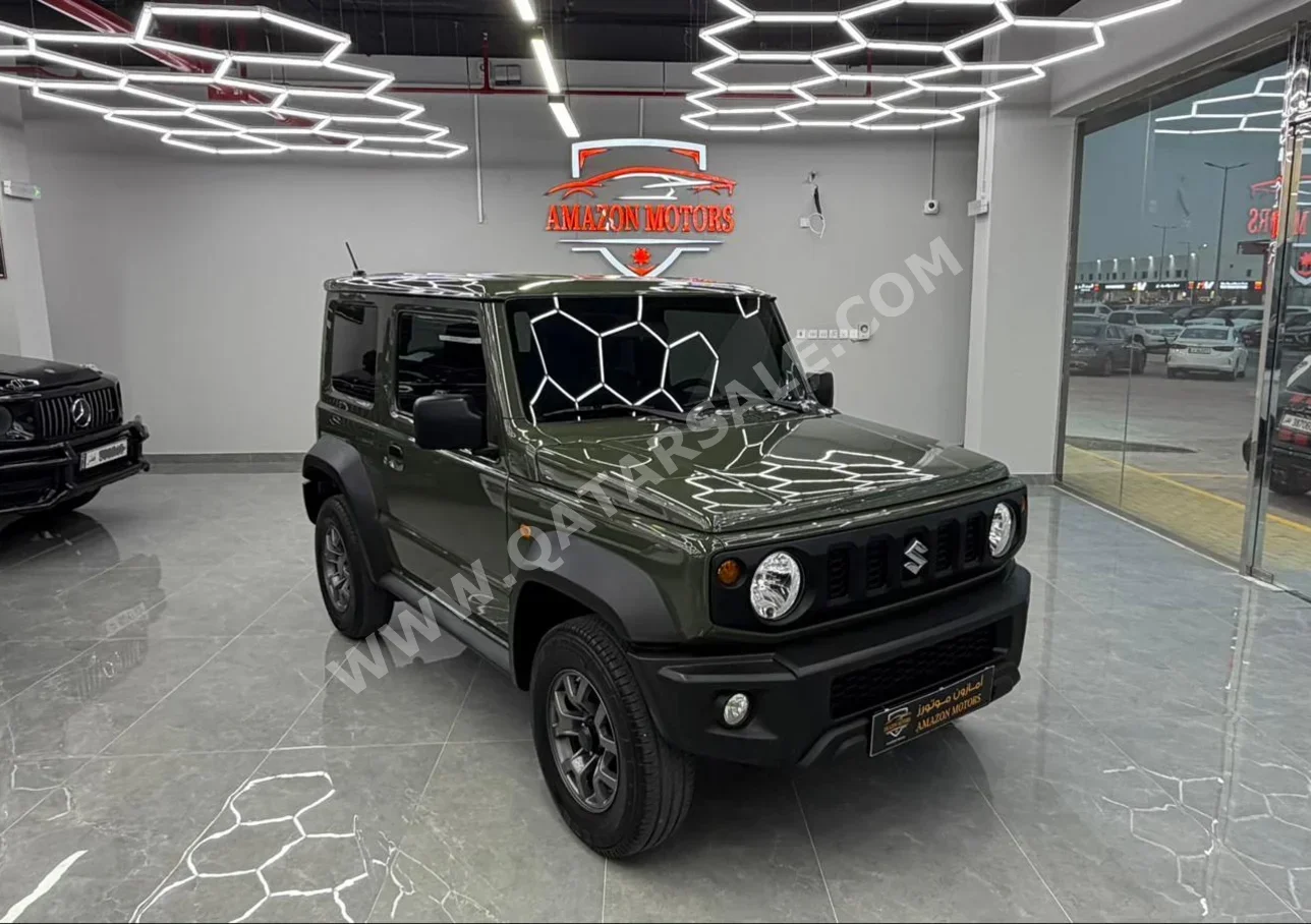 Suzuki  Jimny  2021  Automatic  55,000 Km  4 Cylinder  Four Wheel Drive (4WD)  SUV  Olive Green