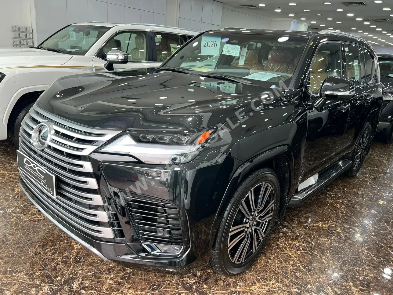 Lexus  LX  600 Luxury  2026  Automatic  0 Km  6 Cylinder  Four Wheel Drive (4WD)  SUV  Black  With Warranty