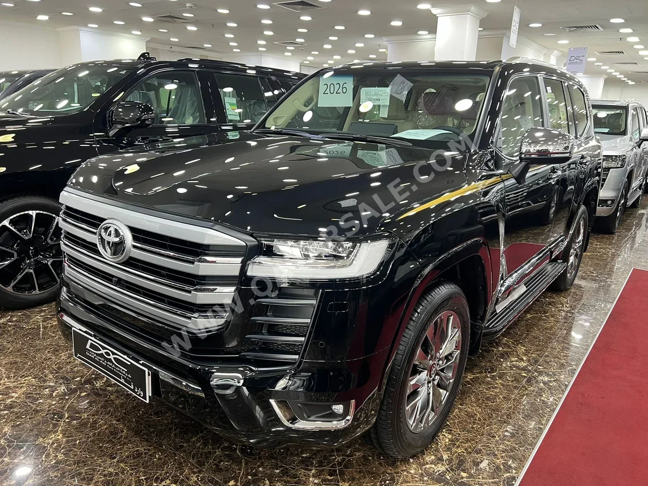 تويوتا  لاند كروزر  في اكس توين توربو  2026  اوتوماتيك  0 كم  6 سلندر  دفع رباعي  اس يو في  أسود  تحت الضمان