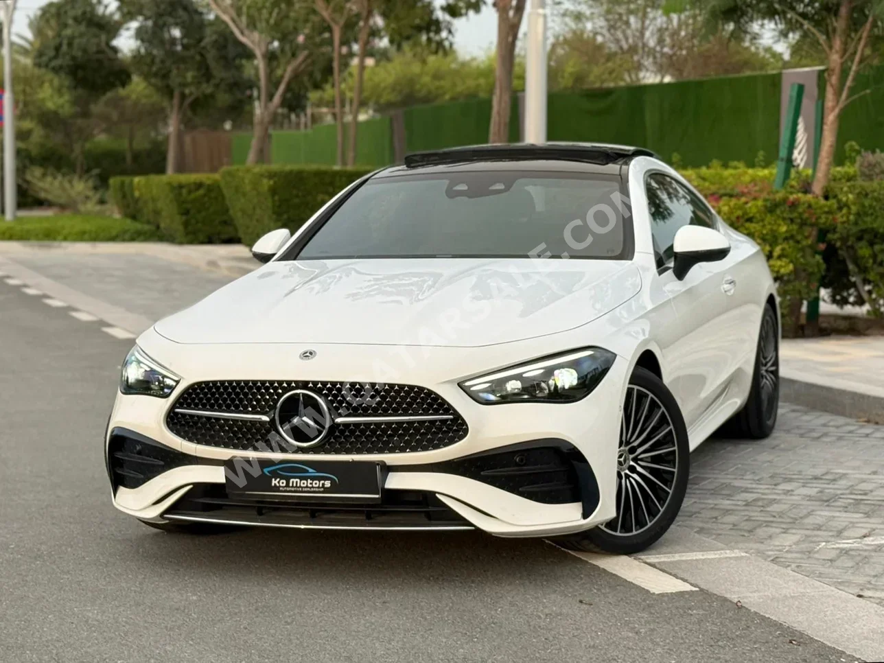 Mercedes-Benz  CLE  200 AMG  2024  Automatic  9,800 Km  4 Cylinder  Rear Wheel Drive (RWD)  Sedan  White  With Warranty