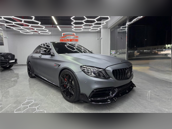 Mercedes-Benz  C-Class  63 AMG S  2019  Automatic  125,000 Km  8 Cylinder  Rear Wheel Drive (RWD)  Sedan  Gray