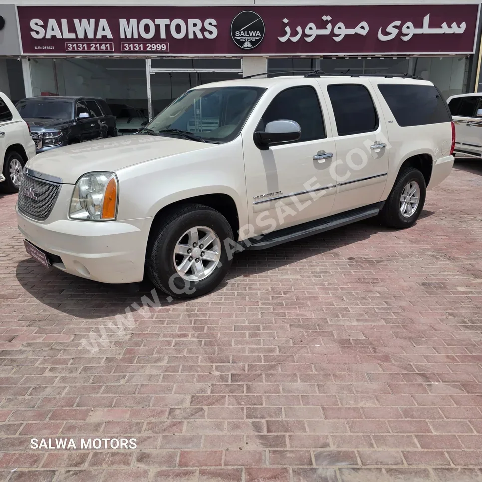 جي ام سي  يوكون  اكس إل  2013  اوتوماتيك  170,000 كم  8 سلندر  دفع رباعي  اس يو في  أبيض